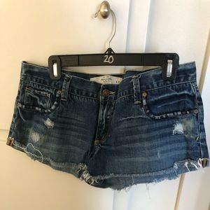 Colorful Abercrombie & Fitch Low Rise Shorts